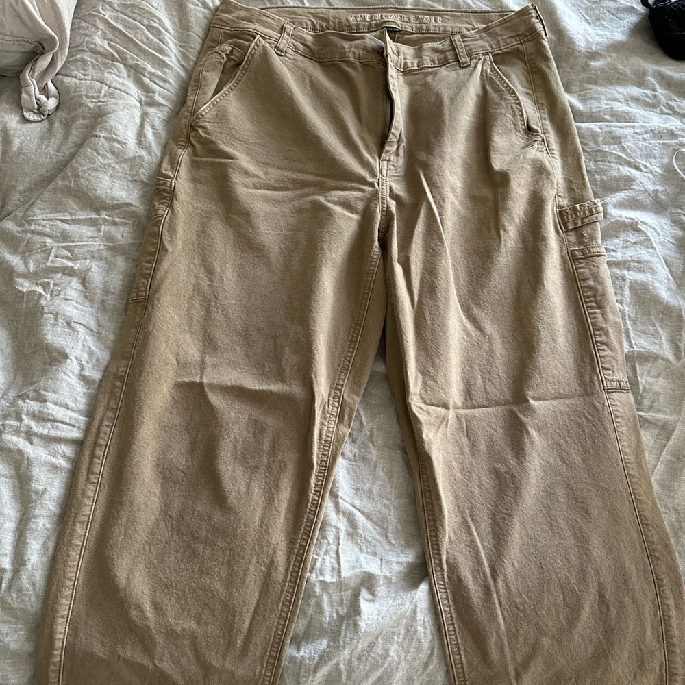 Women’s Tan Cargo Pants